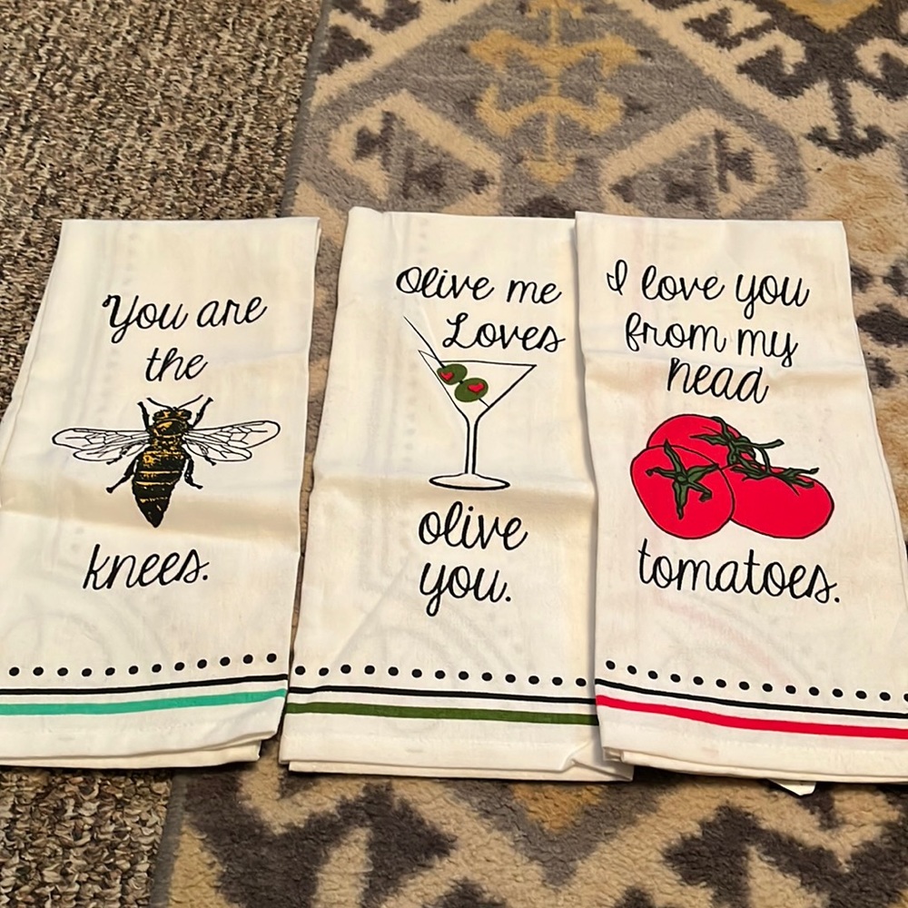 New dish towels